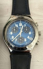 Relógio cronógrafo Swatch Irony aço inoxidável usado com bateria comprar usado  Enviando para Brazil
