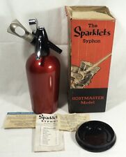 Vtg sparklets red for sale  Harwich