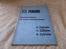 Handbuch perkins dieselmotoren gebraucht kaufen  Weinheim