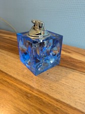 Espléndido Mechero De Mesa Por Antonio Imperatore – Cristal Azul De Murano, 1970 comprar usado  Enviando para Brazil
