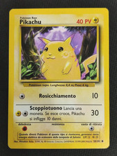 Pokemon pikachu carta usato  Grumello del Monte