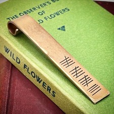 Year bronze bookmark for sale  WOODHALL SPA