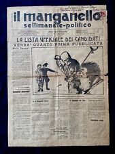 Manganello settimanale politic usato  Trevignano Romano