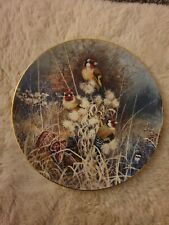 Coalport bird plate for sale  NEWMARKET