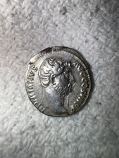 Auténtica moneda de plata romana antigua Adriano Denario 3,21 gramos 137AD segunda mano  Embacar hacia Mexico