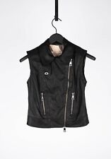 Colete de couro feminino Burberry Brit original tamanho UK6 H4934, usado comprar usado  Enviando para Brazil