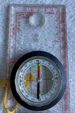 Wanderkompass kompass lupe gebraucht kaufen  Samtens
