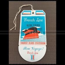 Paquebot etiquette bagage d'occasion  Martinvast