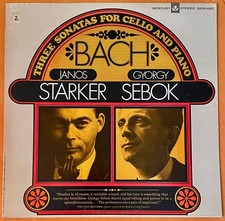 Janos starker bach for sale  Raleigh