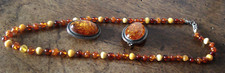 Collier ambre perles d'occasion  Toulon-