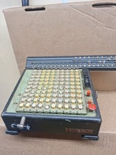 Antiga calculadora elétrica Monroe máquina de adição de alta velocidade nº 1 , usado comprar usado  Enviando para Brazil