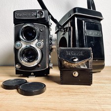 Yashica tlr lens usato  Torino