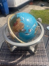 Lapis gemstone globe for sale  BARNSLEY