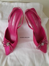 KAREN MILLEN*** mega CZÓŁENKA** RÓŻOWE** cyrkonie + szlifierki**rozmiar 41 na sprzedaż  PL