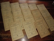 Lot anciens carnets d'occasion  Ahun