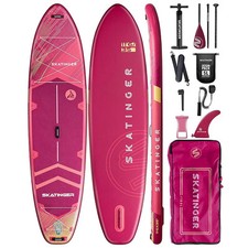 Deska SUP SKATINGER Prana Meteor Red 350x89x15 cm (11'6'') yoga na sprzedaż  PL