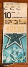 Vintage dallas cowboys for sale  San Mateo