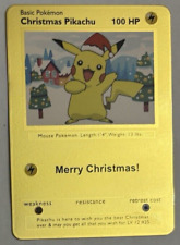 Carte noël pikachu d'occasion  Expédié en Belgium