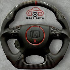 Volante completo Honda Civic (1999-2007) com fibra de carbono. comprar usado  Enviando para Brazil