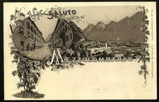 Saluto mezzolombardo. usato  Italia
