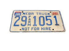 Nebraska farm license for sale  Fall River