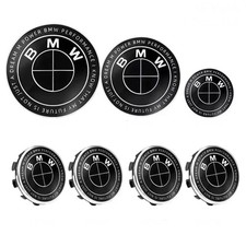 7pcs bmw black for sale  BOLTON