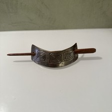 Haarspange holz metall gebraucht kaufen  Cremlingen