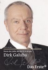 Autografo dirk galuba usato  Spedire a Italy