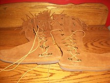 Minnetonka moccasins brown for sale  Goshen