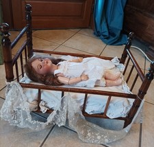 Lit ancien pitchpin d'occasion Lit ancien pitchpin d'occasion  Montbrison