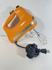 Batedeira manual KitchenAid 5 velocidades laranja tangerina COR RARA KHM512TG com acessórios comprar usado  Enviando para Brazil