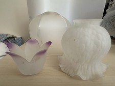 Vintage frosted glass for sale  HIGH WYCOMBE