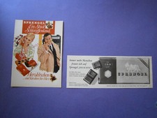 Werbung konvolut 1958 gebraucht kaufen  Bärnau