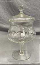 Footed crystal glass for sale  Columbus