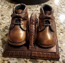 Bronze bookends baby for sale  Waterloo