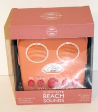 Caixa aberta SunnyLife Beach Sounds *Compatível com MP3 *Rádio AM/FM *Controle de graves comprar usado  Enviando para Brazil