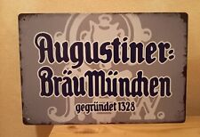 Werbe blechschild augustiner gebraucht kaufen  Edling