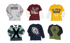 Gymboree Football, Dragon, Deer, Dude. Camisas polo manga longa tamanho 6 comprar usado  Enviando para Brazil