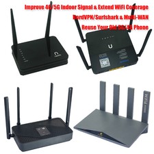 Roteador 5G Celular USB OpenWrt Mesh Full Home WiFi -NordVPN/Surfshark/Multi-WAN comprar usado  Enviando para Brazil
