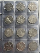 Olympic 50p coins for sale  GOOLE
