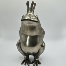 Estátua vintage de bronze sapo príncipe tom prata comprar usado  Enviando para Brazil