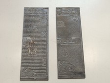 Alte druckplatten zink gebraucht kaufen  Ebersbach