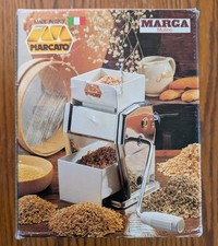 Moinho de grãos de aço Marcato Marga Mulino feito na Itália, usado comprar usado  Enviando para Brazil
