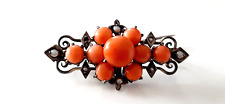 Jugendstil brosche korallen gebraucht kaufen  Rodenbach