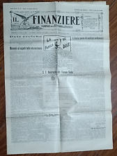 Agosto 1933 finanziere usato  Italia