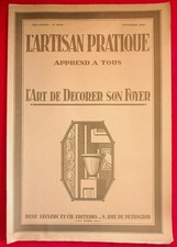 Artisan pratique 245 d'occasion Artisan pratique 245 d'occasion  Montreuil