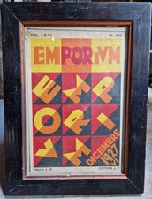 Frontespizio rivista emporium usato  Parma