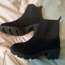 Black suede effect for sale  INVERURIE