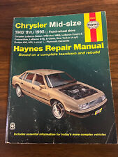 Haynes chrysler mid for sale  Millen
