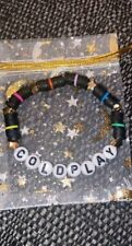 Coldplay handmade bracelet for sale  NOTTINGHAM